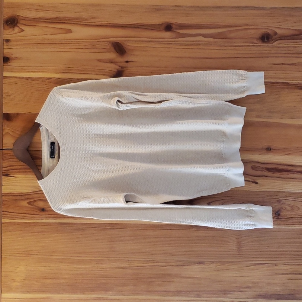Celio - Beige Crewneck Long-Sleeve Sweater - L